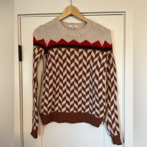 Madewell Chevron Ski Sweater